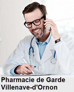 Pharmacie de garde ouverte aujourd'hui sur Villenave-d'Ornon (33140), urgence 24h/24h et 7j/7j, nuit et dimanche.